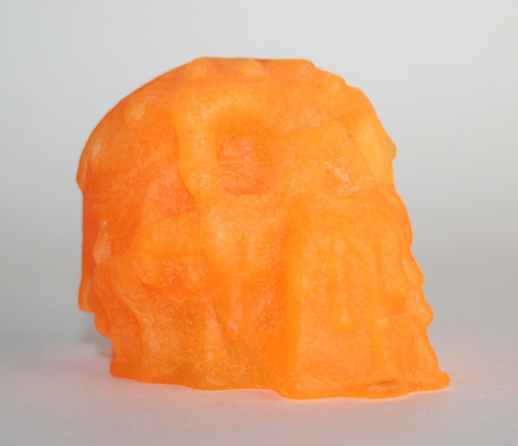K-Nor Electric Orange Glowskull