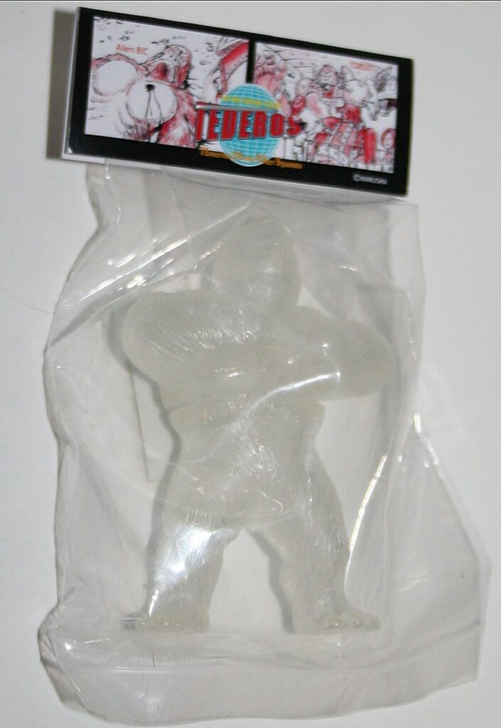 Marusan Unpainted Clear Mini Kaiju Tederos