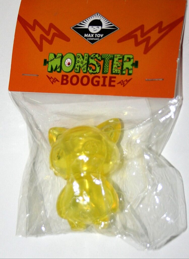 Max Toy Co Clear Yellow Nyanko Cat
