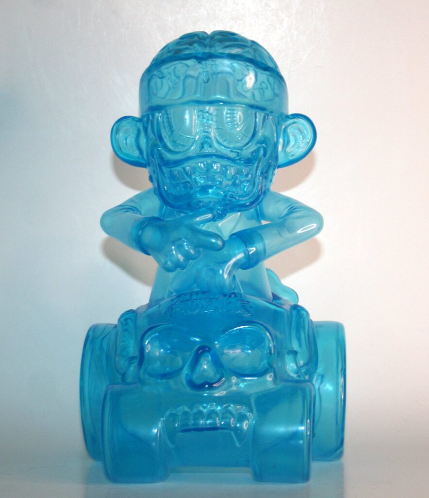 Blackbook Toy Clear Blue Skum Kun Hell Ride