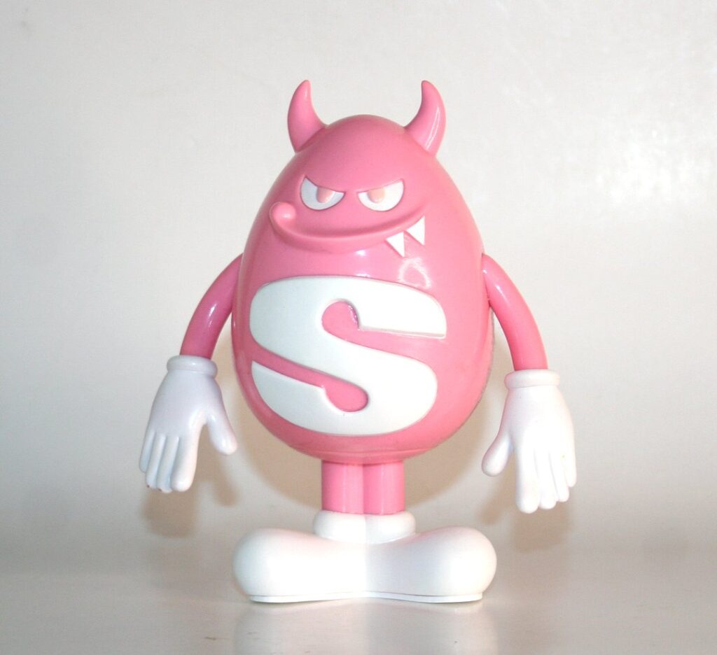 【HEADLOCK STUDIO】mini SPANKY ソフビ 3体セット Headlock Studio Vintage Pink Spanky — Vicious Fun