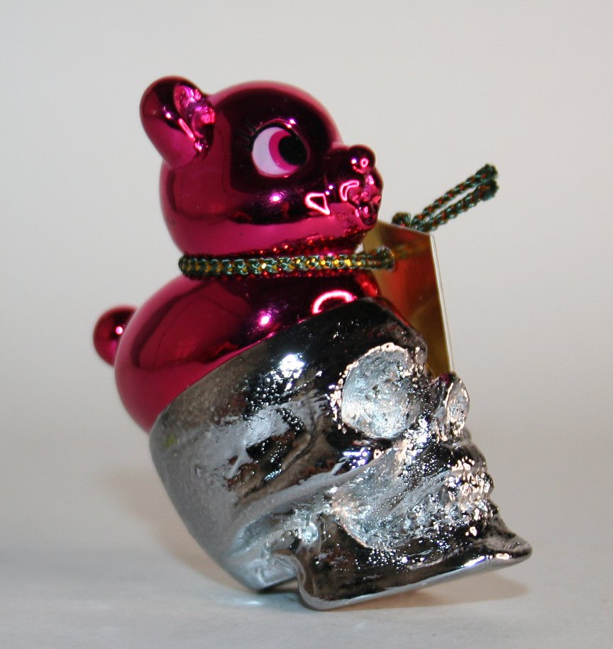 Kikkake Metallic Christmas Bear Parasite Animal