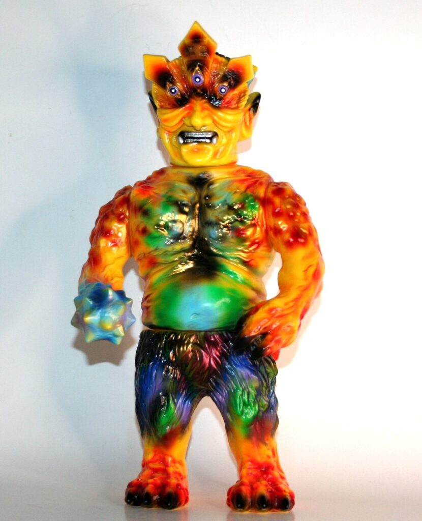 MVH x Blobpus Yellow Final King Enma Sofubi Figure | Vicious Fun