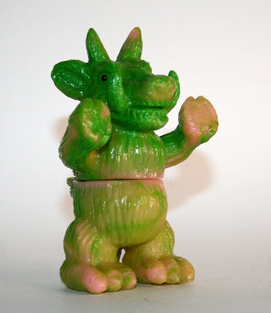 Monstock Green and Pink Glow Mid Bull Tara