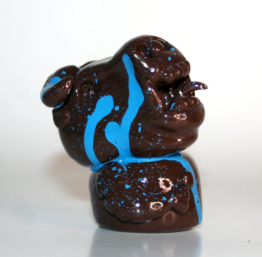 Monstock aka Metz Blue on Brown Bull