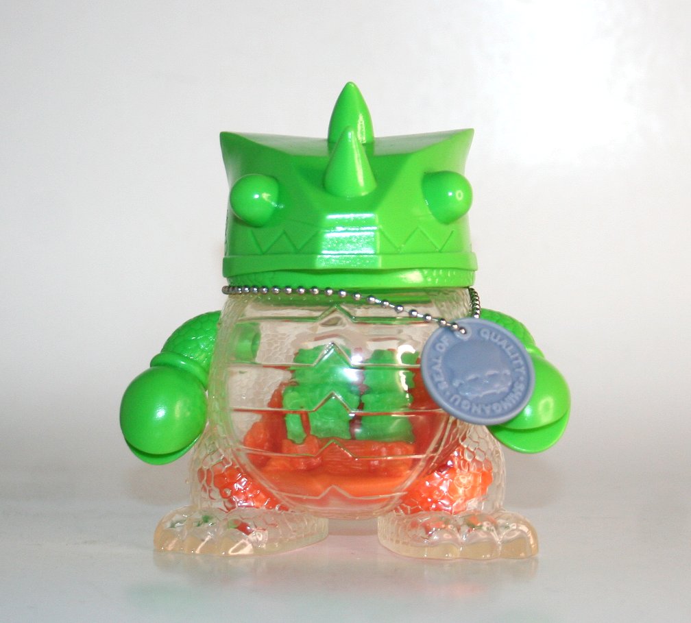 Shingangu Clear and Green Micro Battleground Uchudon