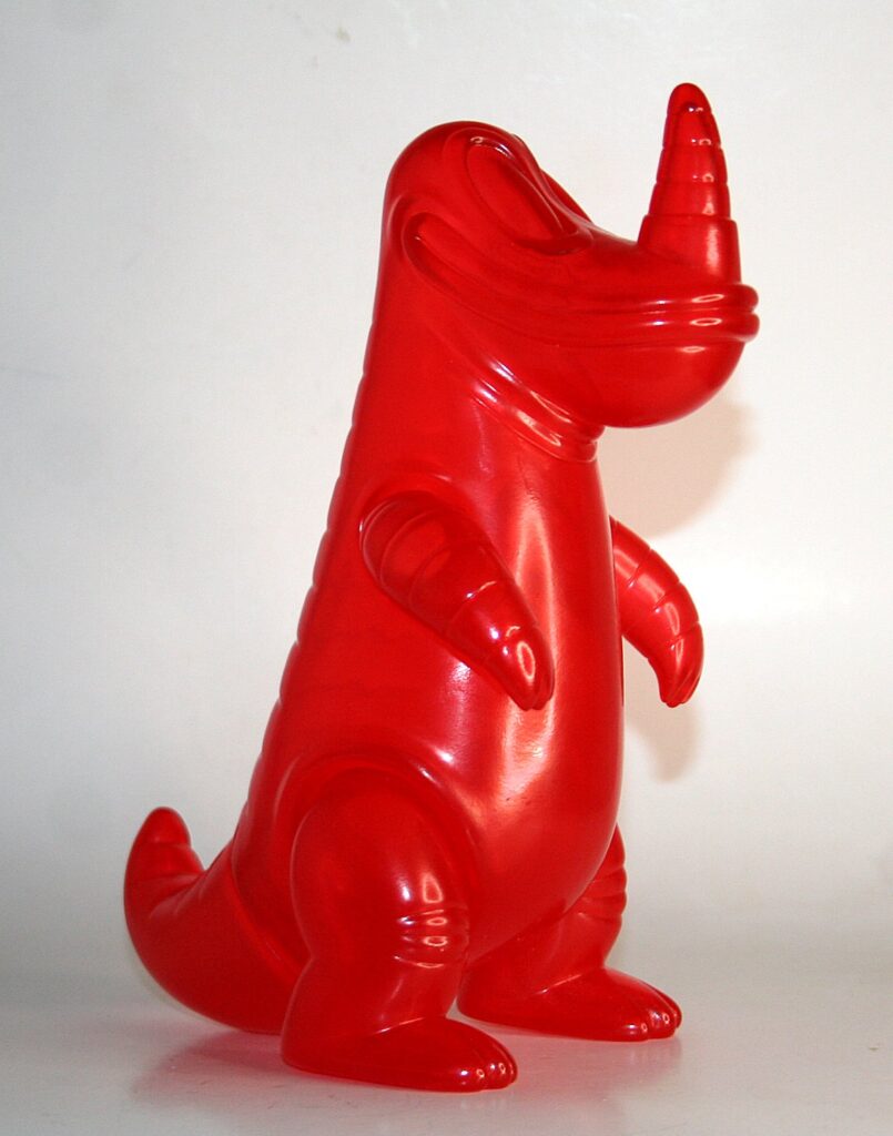 Tim Biskup Large Clear Red Pollard