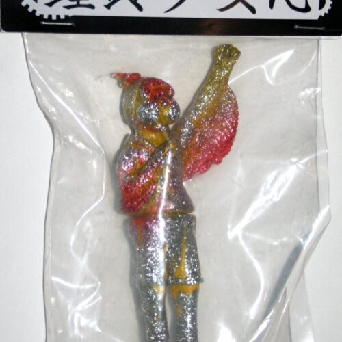 Velocitron Bellring Girls Heart Silver Lame One Arm Up