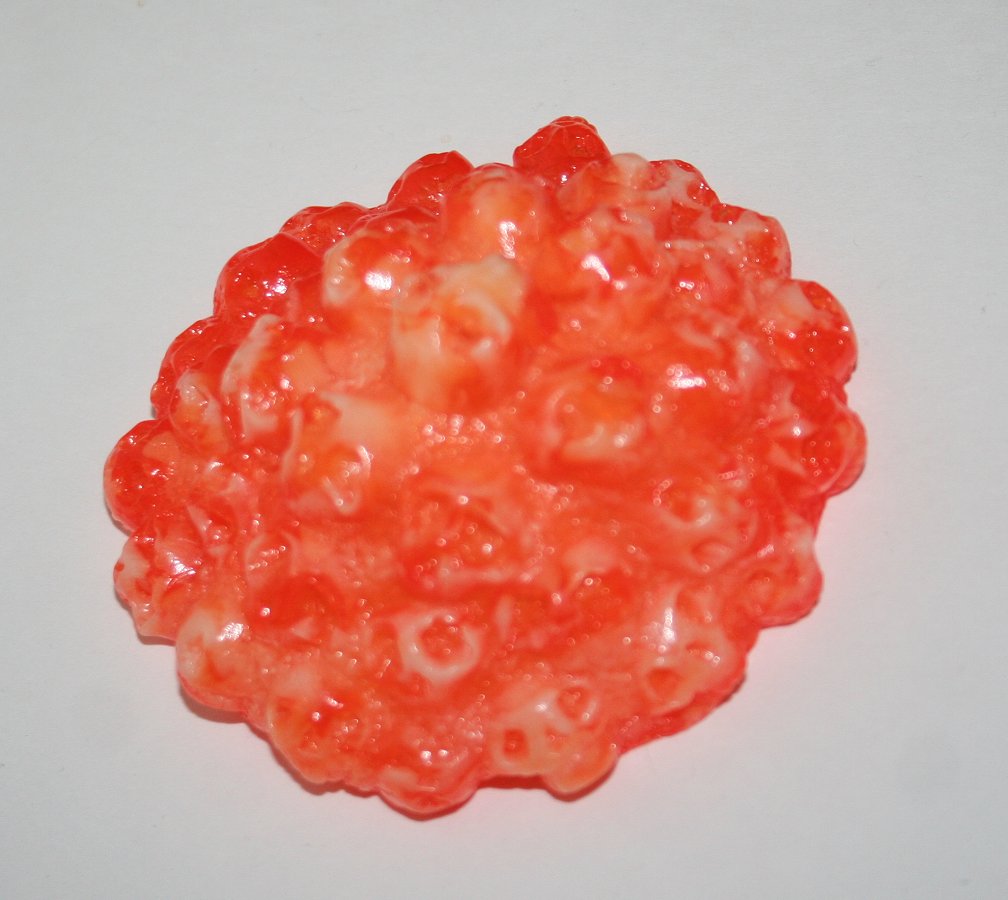 Velocitron Orange n Glow Marbled Throne of Skulls