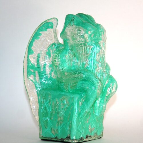 Velocitron x Grody Shogun Giant Clear Cthulhu