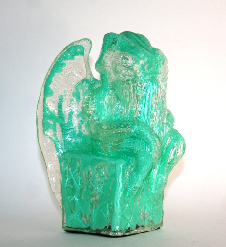 Velocitron x Grody Shogun Giant Clear Cthulhu
