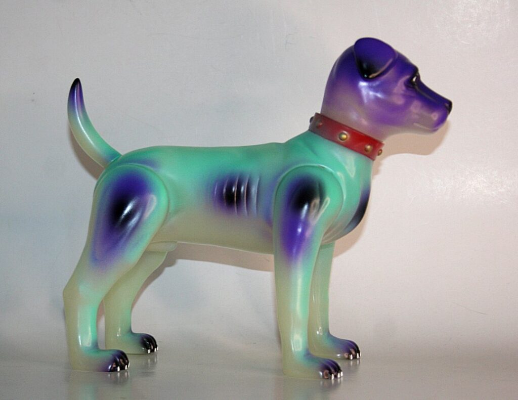 Awesome Toys Painted Glow in the Dark Ghost Dog