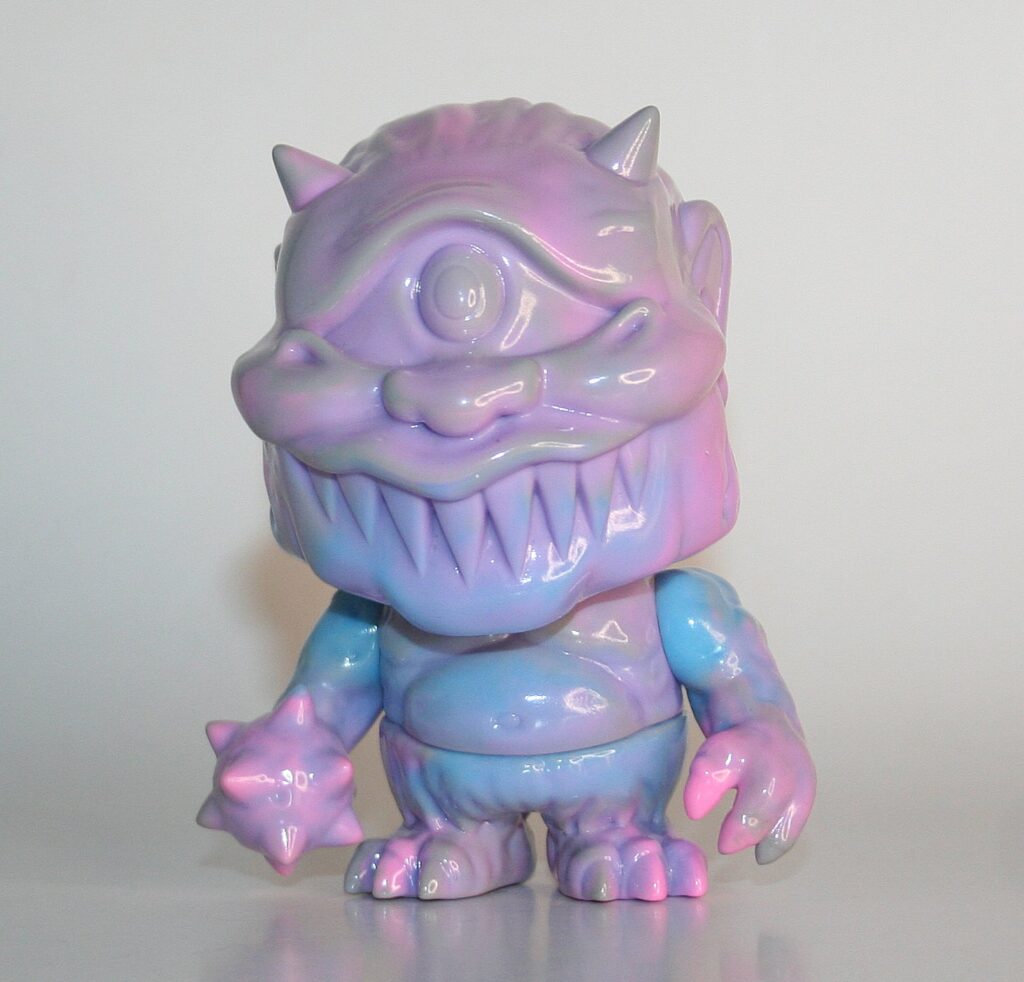 MVH x Unbox Pink and Blue Marbled Chibi Ollie