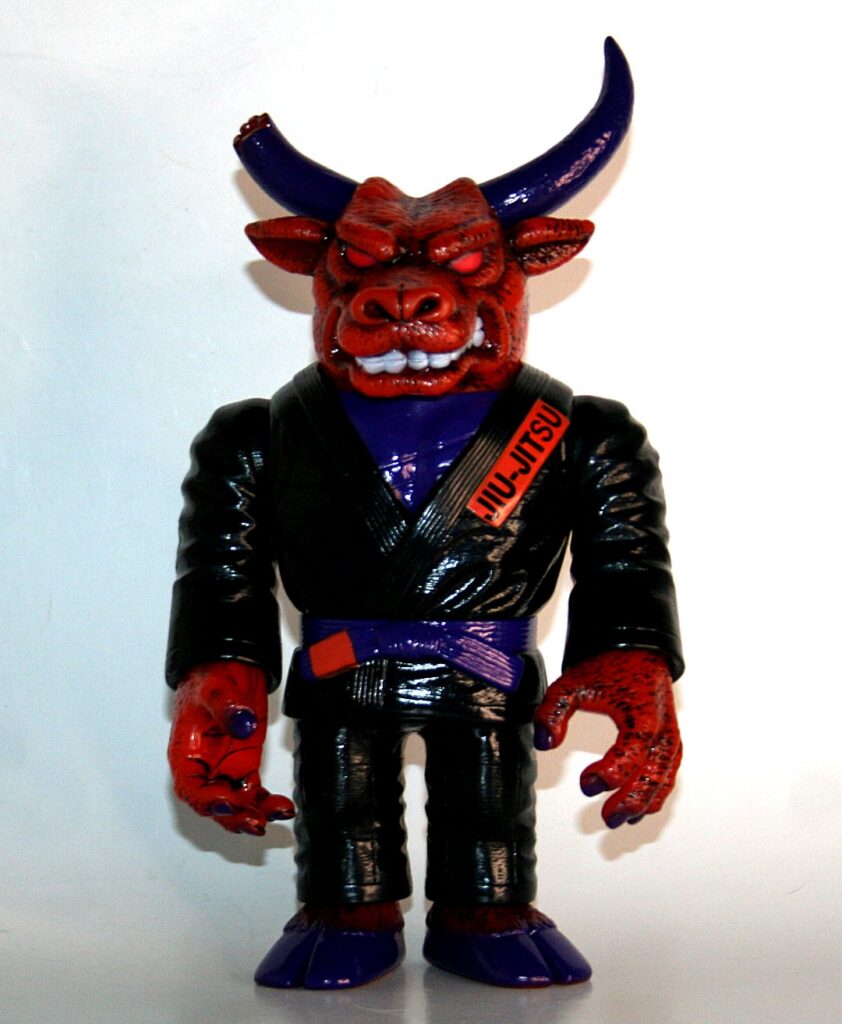 Redshark Black and Orange Crazy Bull