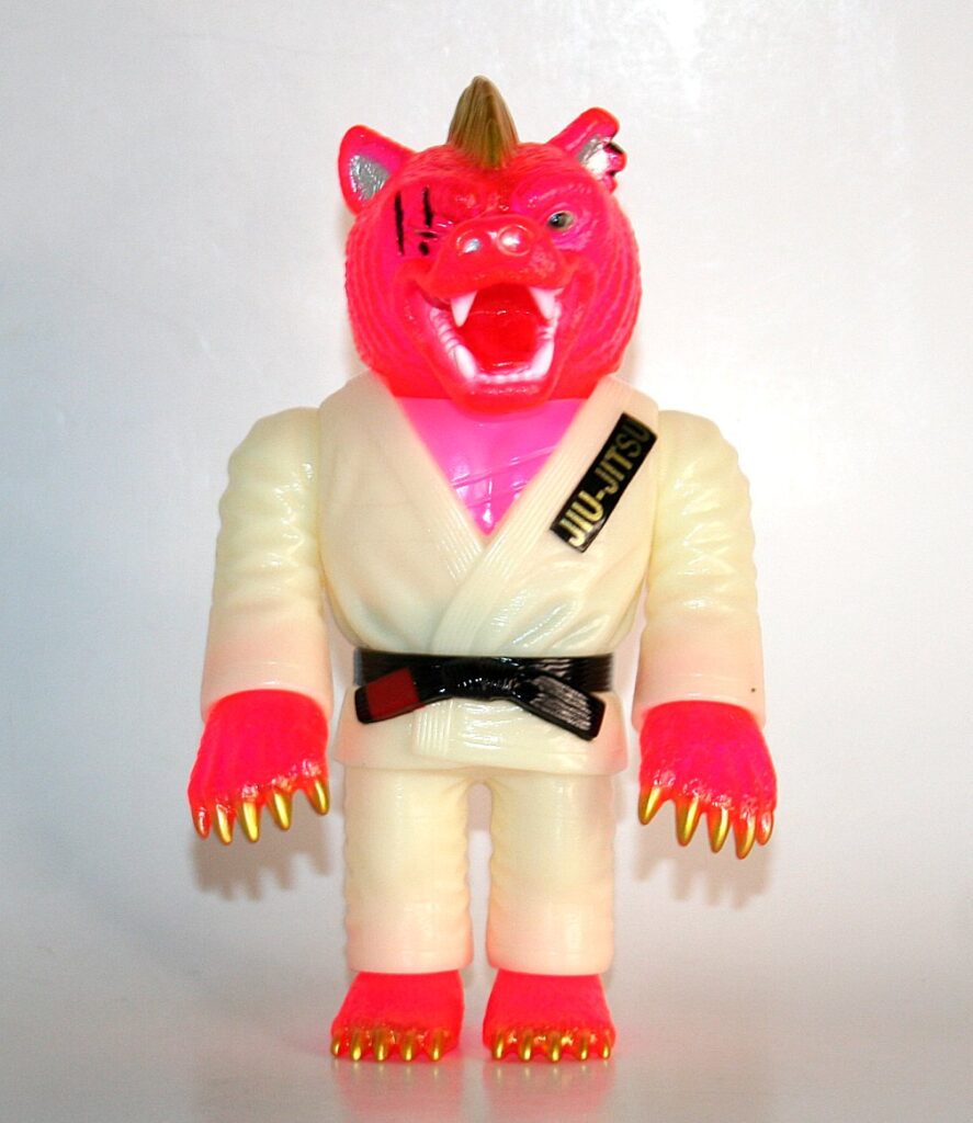 Redshark Neon Pink and Glow Scar Bear