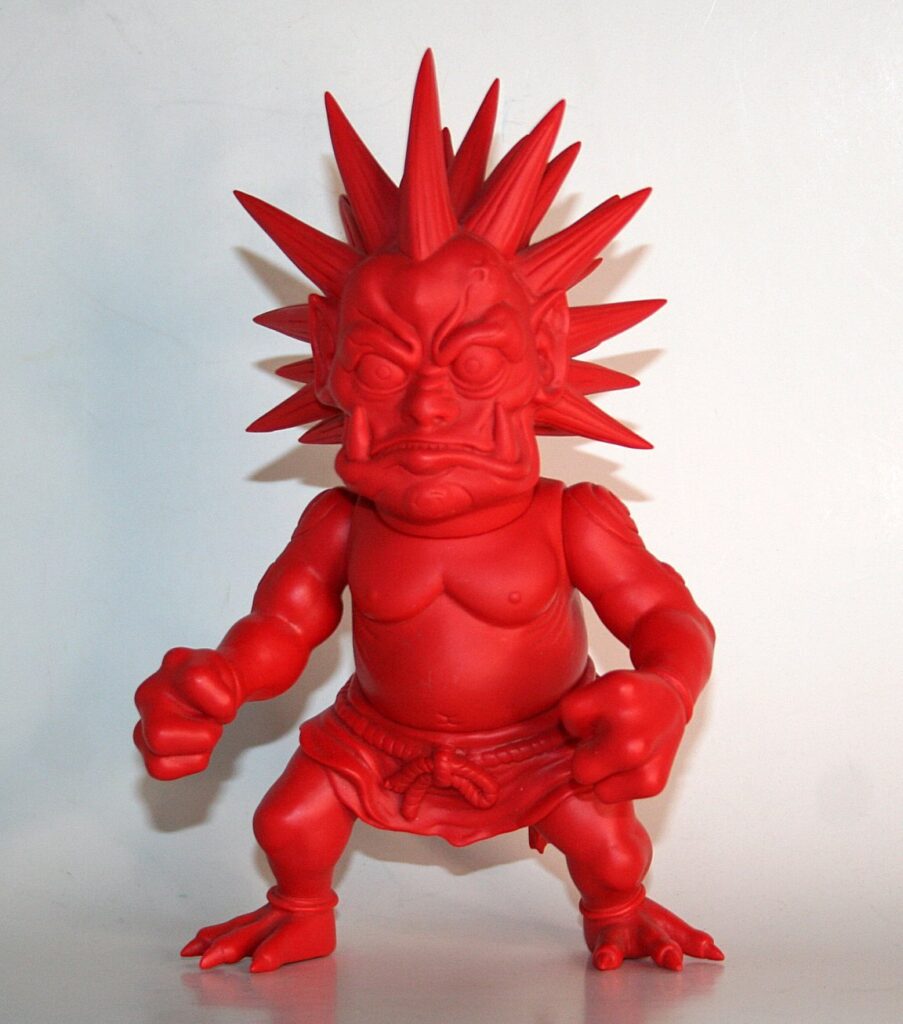 Shikaruna Unpainted Red Dohatsu Oni