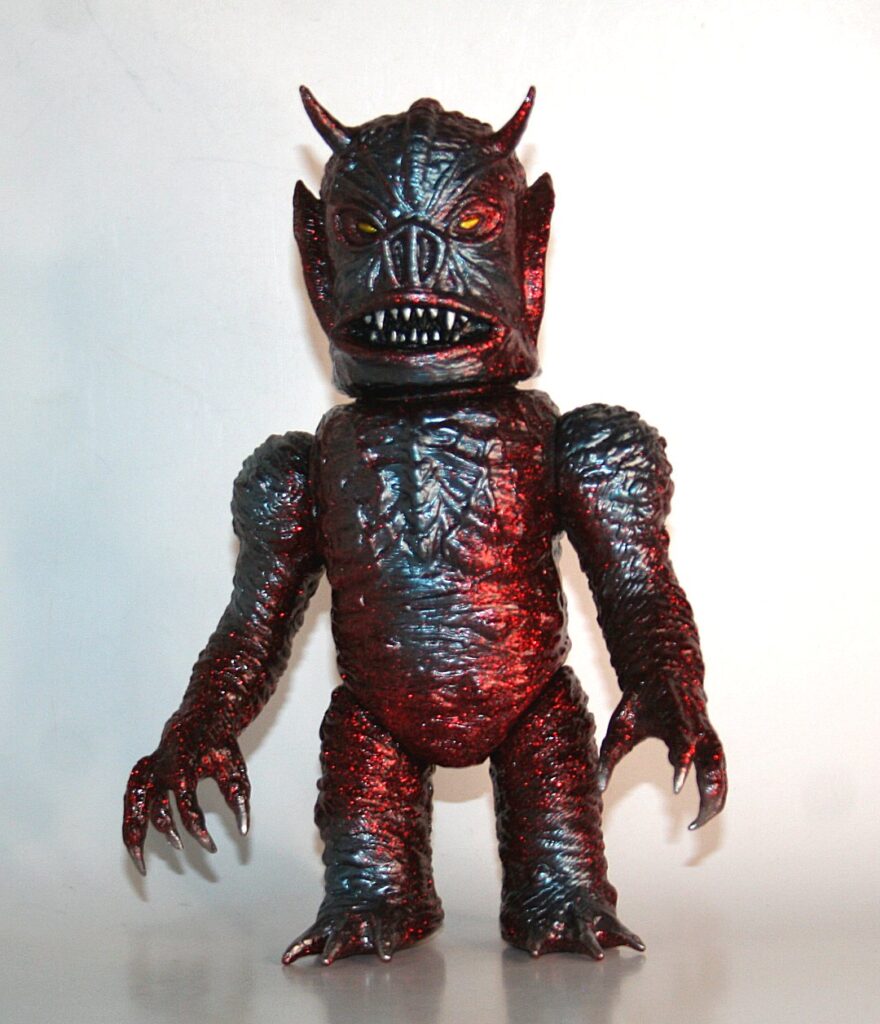 Skull Head Butt Red Lame Star-X