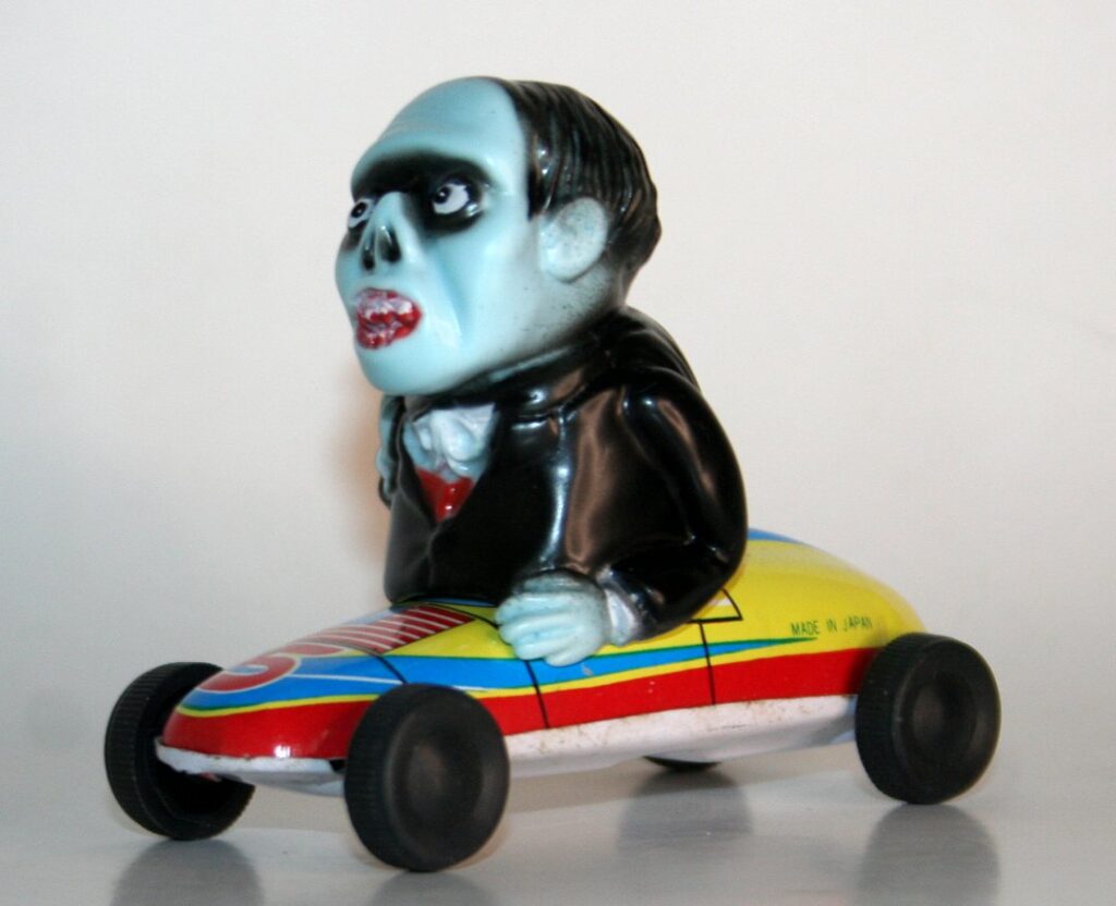 TikiBrain Blue Phantom Monster on Wheels Racer