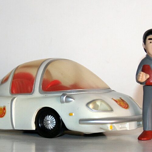 Bear Model 1963 Tsuburaya Tortoise Car and Driver
