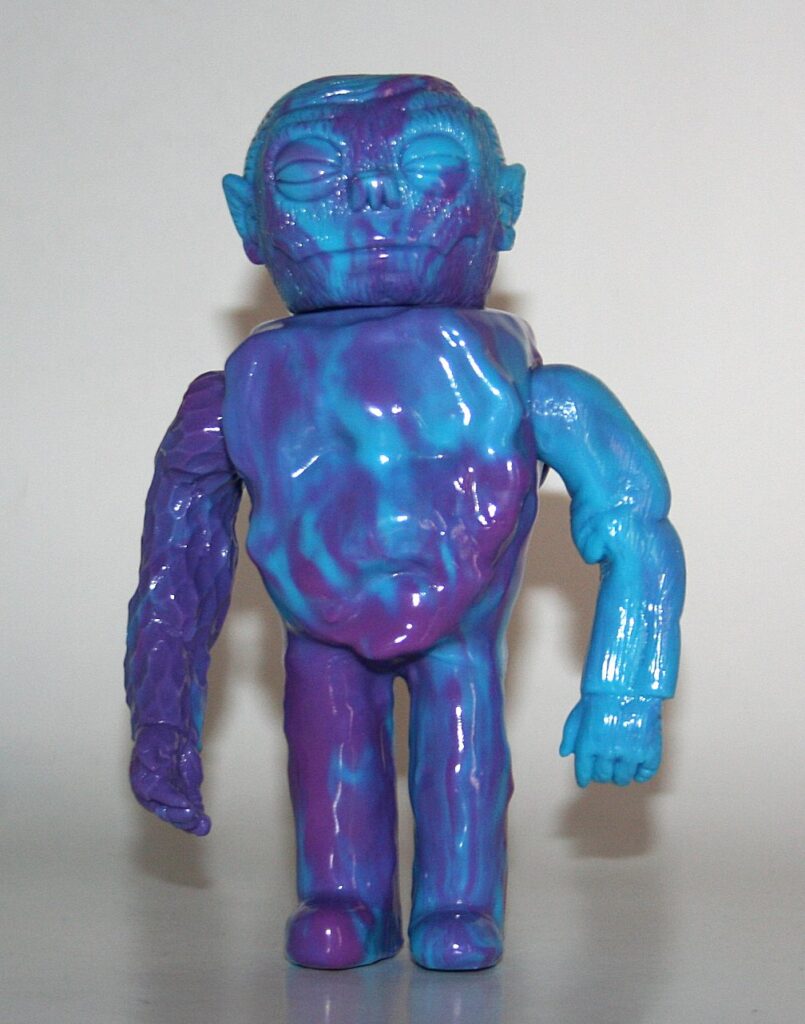 Grody Shogun Marbled Purple x Blue Wolfman Monster