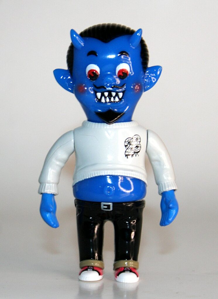Headlock Studio Mini Blue Face Lil Diablo — Vicious Fun