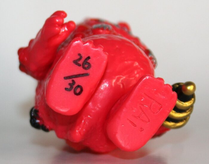 Rai Sofubi Limited Red Skullno