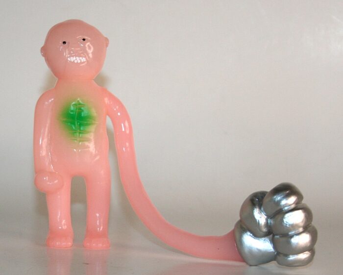 その他 KAIJUTAN X KOOKRRR Kookrrr Pink with Silver Fist Baozo