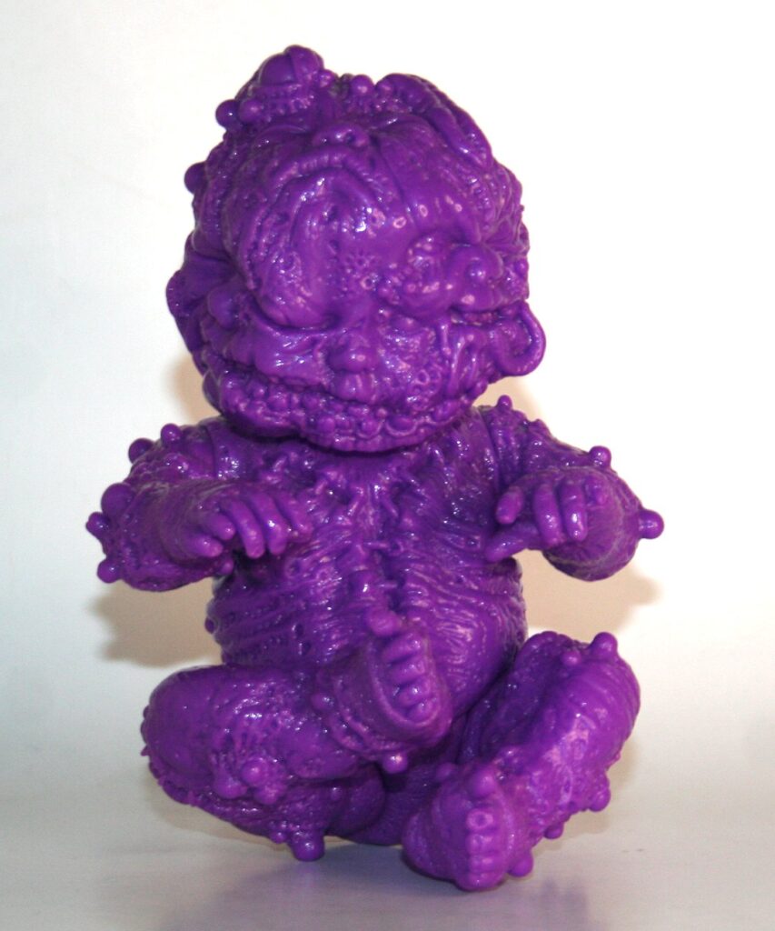 Miscreation Toys Unpainted Purple Autopsy Zombie Staple Baby