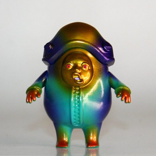 Shimomoku Gold on Teal Lampu