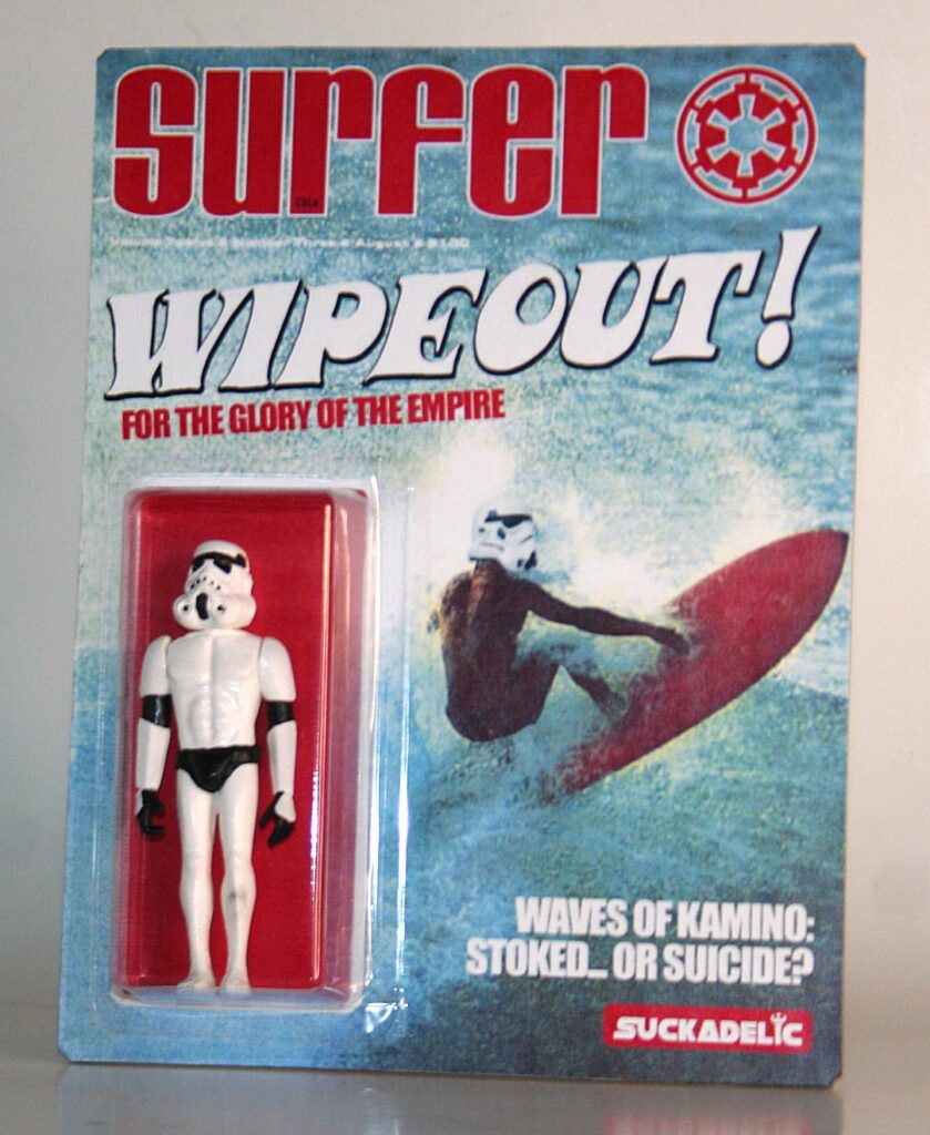 Suckadelic Surf Wipeout Star Wars Stormtrooper