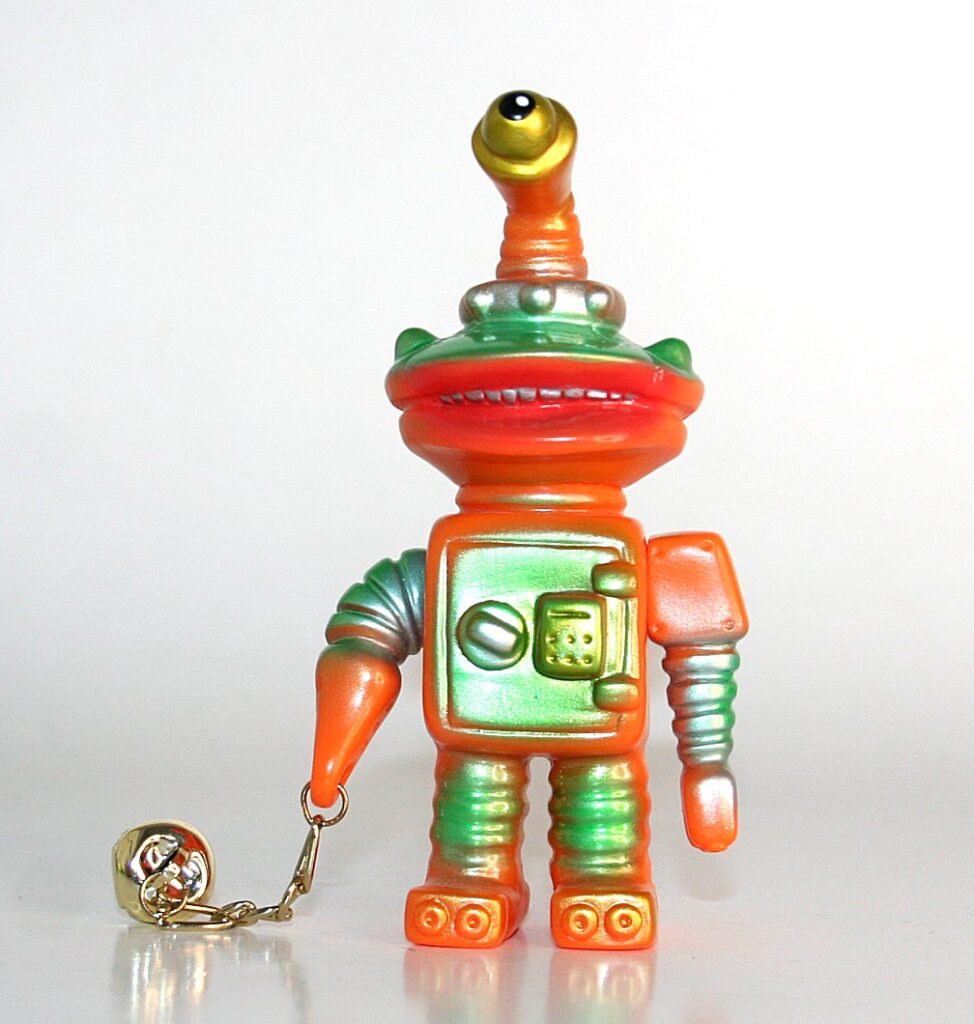 Trash Talk Toys Orange Bank Robber