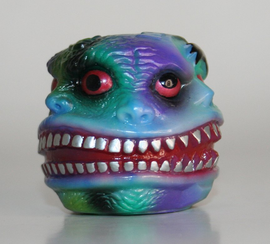 Unbox x Last Zectron Blue Ghoulhead