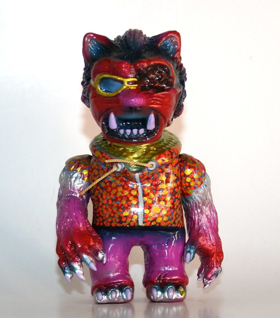 Dark Matter Toys Custom Purple Teen Werewolf