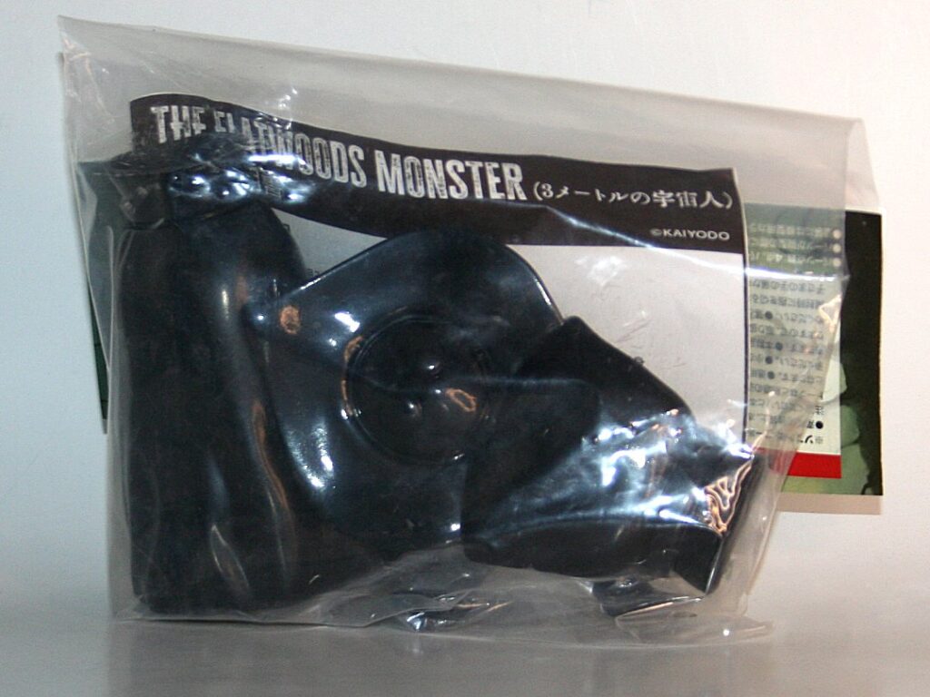 Kaiyodo Unassembled Unpainted Black Flatwoods Monster