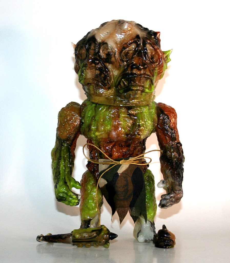 MVH Jungle Rot Marbled Plague Face V2 Vinyl Figure | Vicious Fun