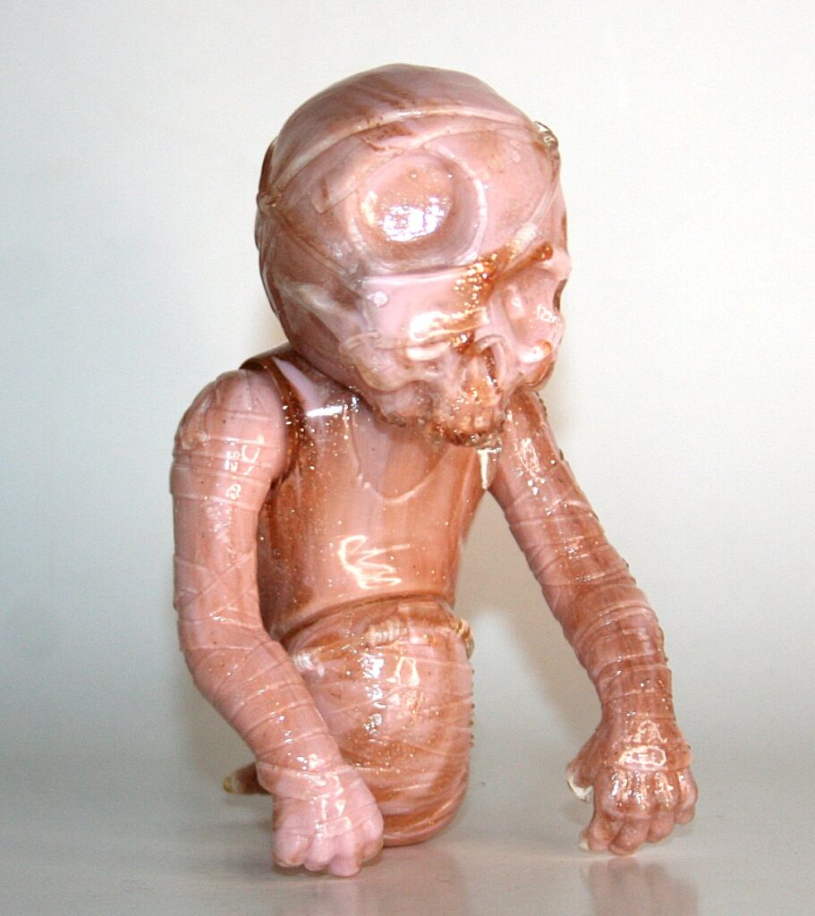 Secret Base x Pushead Pink x Brown SkullPirate SkullOrm
