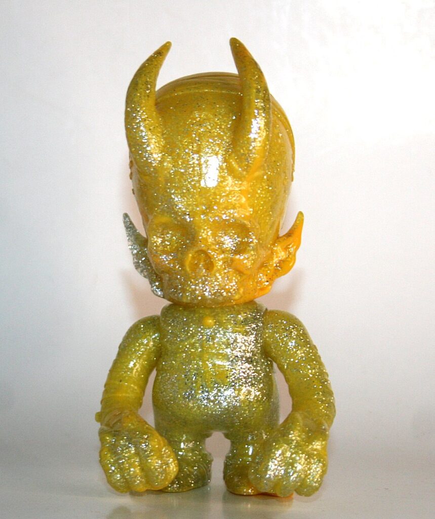 Secret Base x Pushead Yellow x Clear Lame SkullHevi