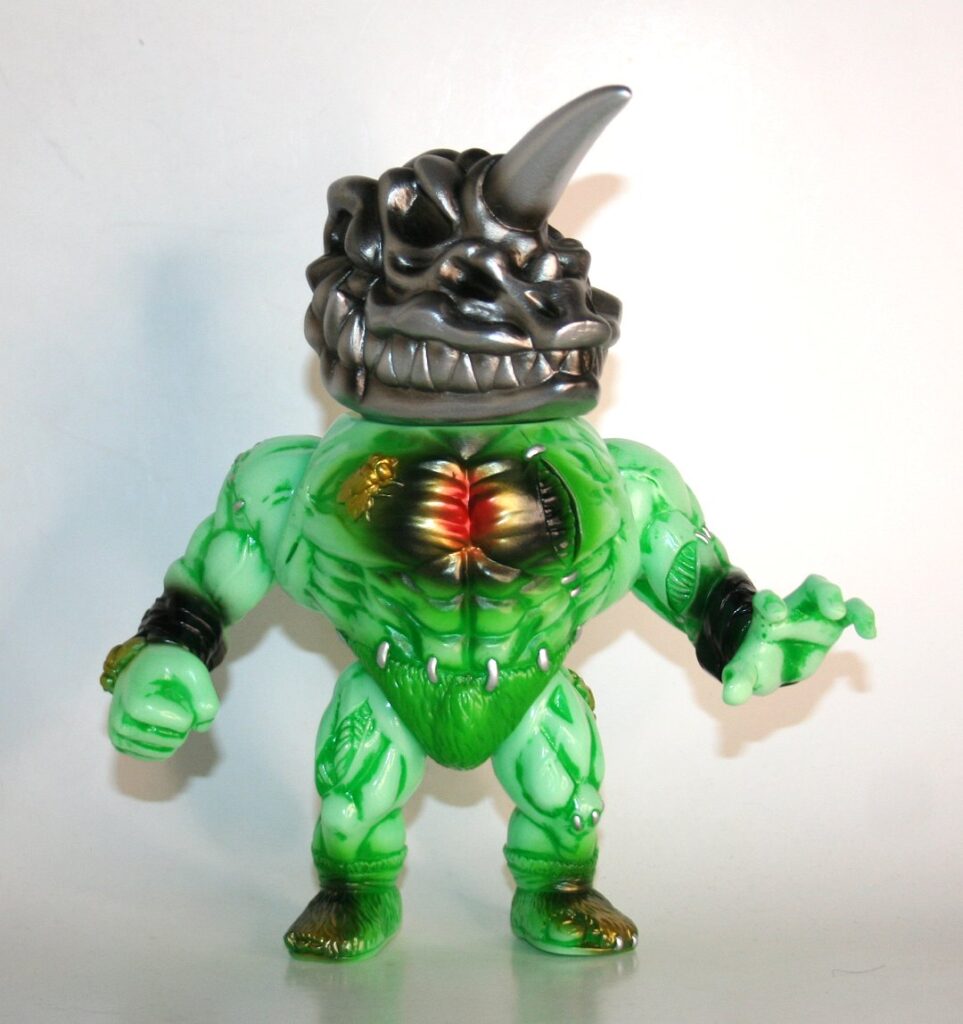 Skull Toys x Goccodo Green on Glow Dokurobuster