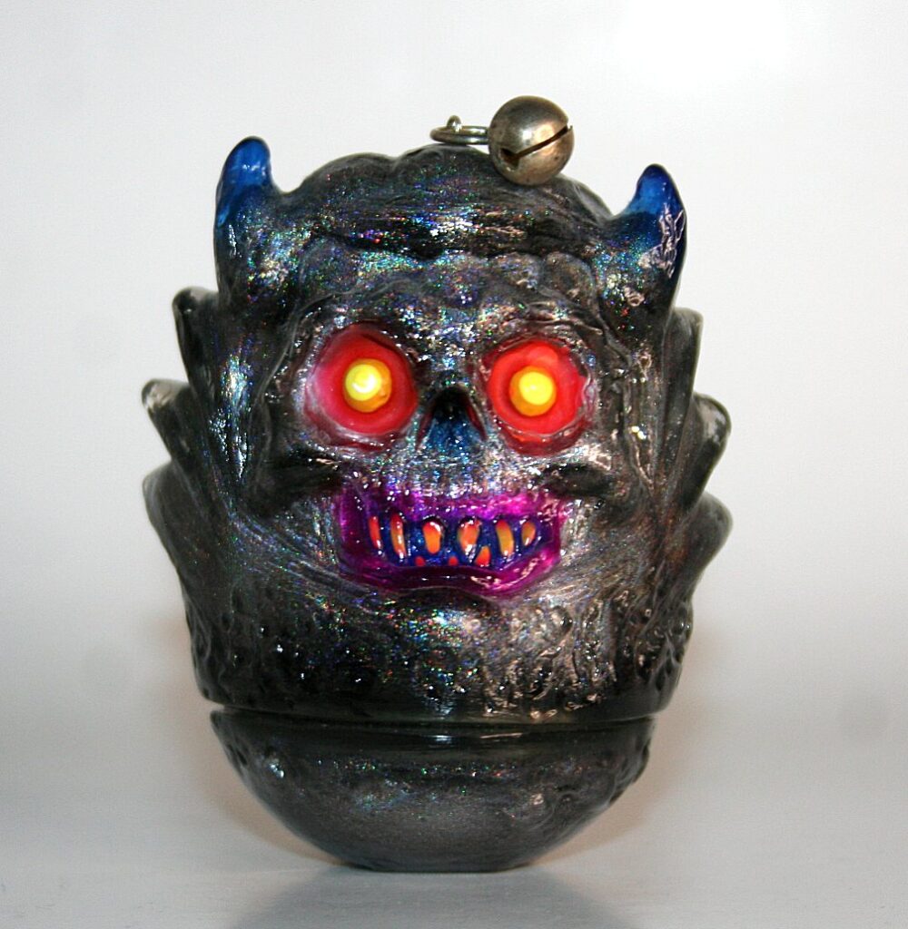 The Devils Kaiju Holographic Ghost Demon Daruma