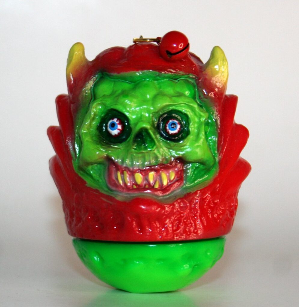 The Devils Kaiju Red x Green Custom Demon Daruma