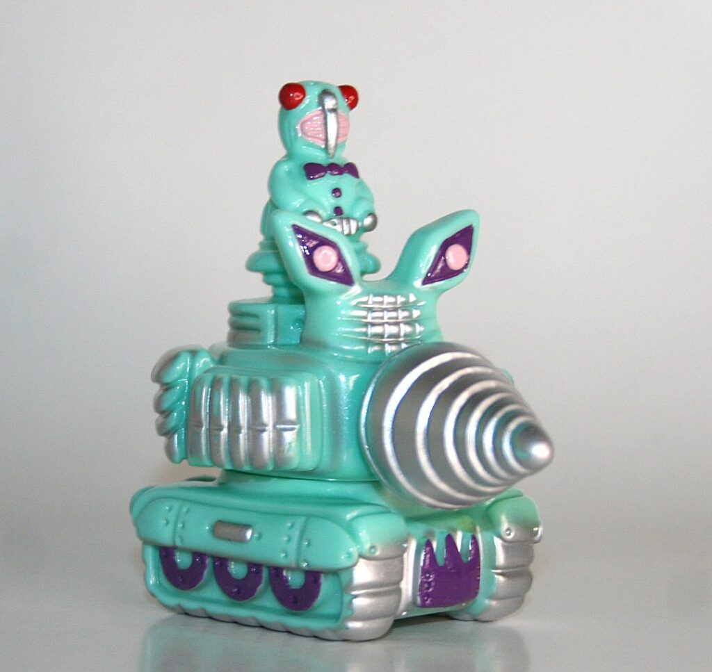 Trash Talk Toys Tiffany Blue Mecha Mole Tank