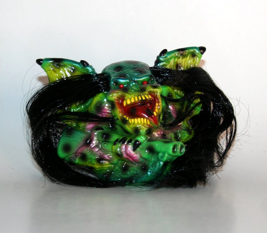 BogxSquad Custom Green Virus Flying Skeleton
