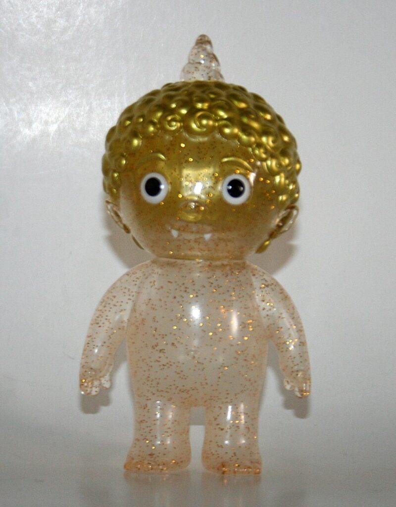 Cometdebris ToyCon UK 2020 Gold Glitter Oni Kid