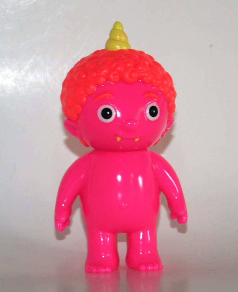 Cometdebris ToyCon UK 2023 Neon Pink Oni Kid
