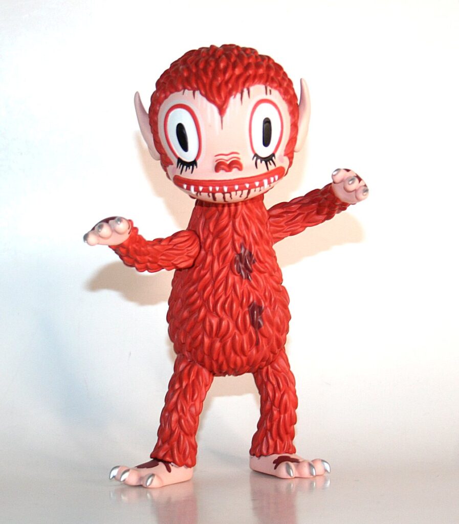 Gary Baseman x 3D Retro Bloody Red Ahwroo