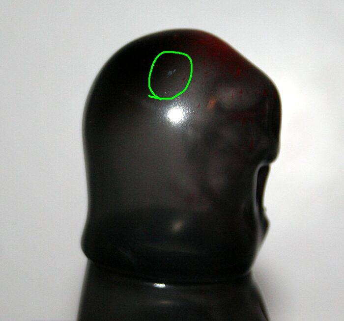 Blood Guts Toys Izumonster Clear Black Skull Savage Kid
