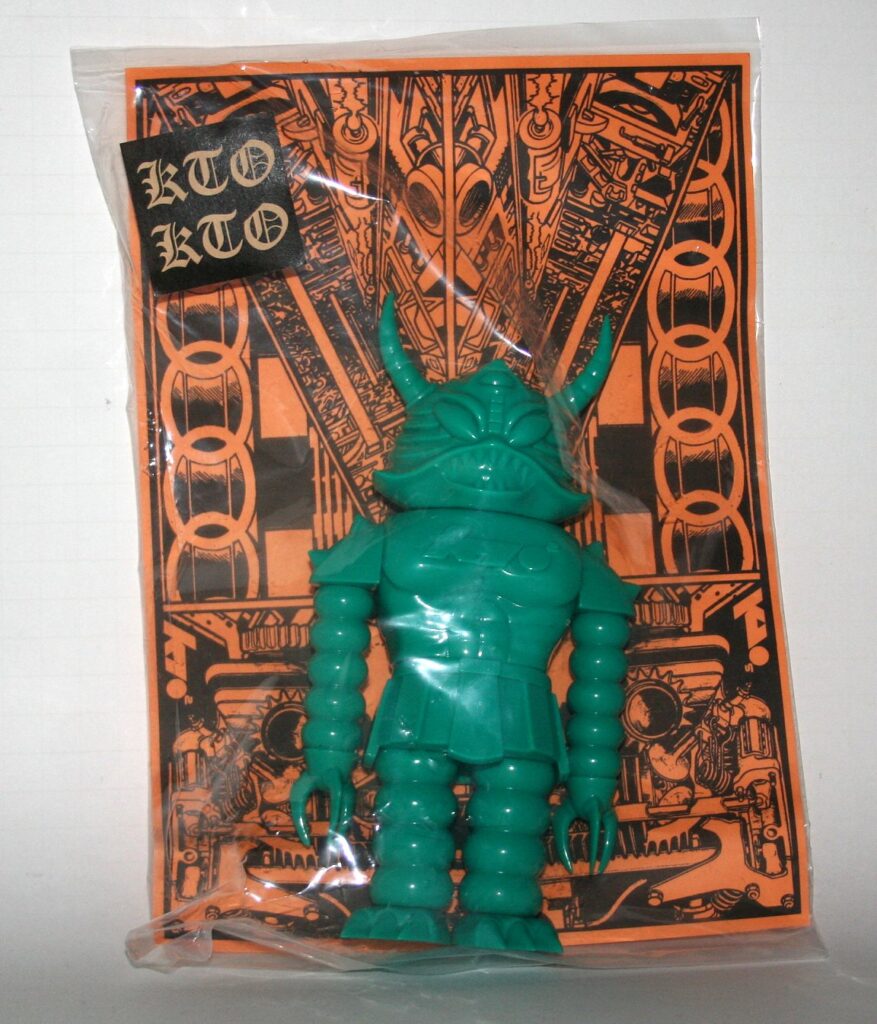 KtoKto Unpainted Teal Demon Soldier