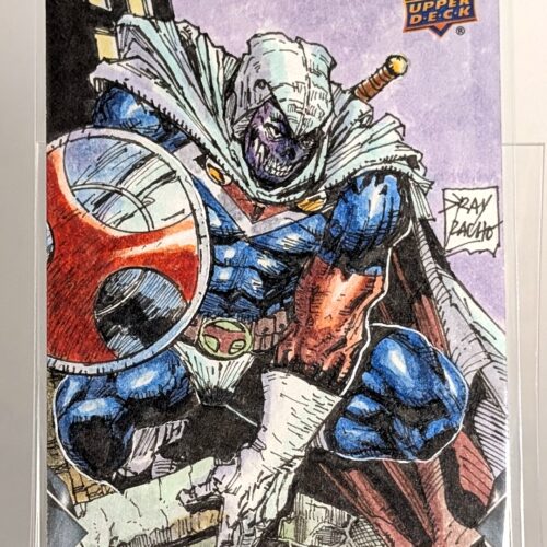 Marvel Black Diamond Taskmaster Ray Racho Sketch Card