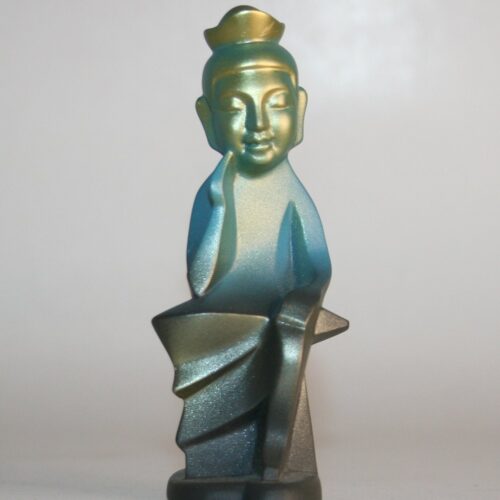 Mirock Toys Blue on Grey Medium Miroku