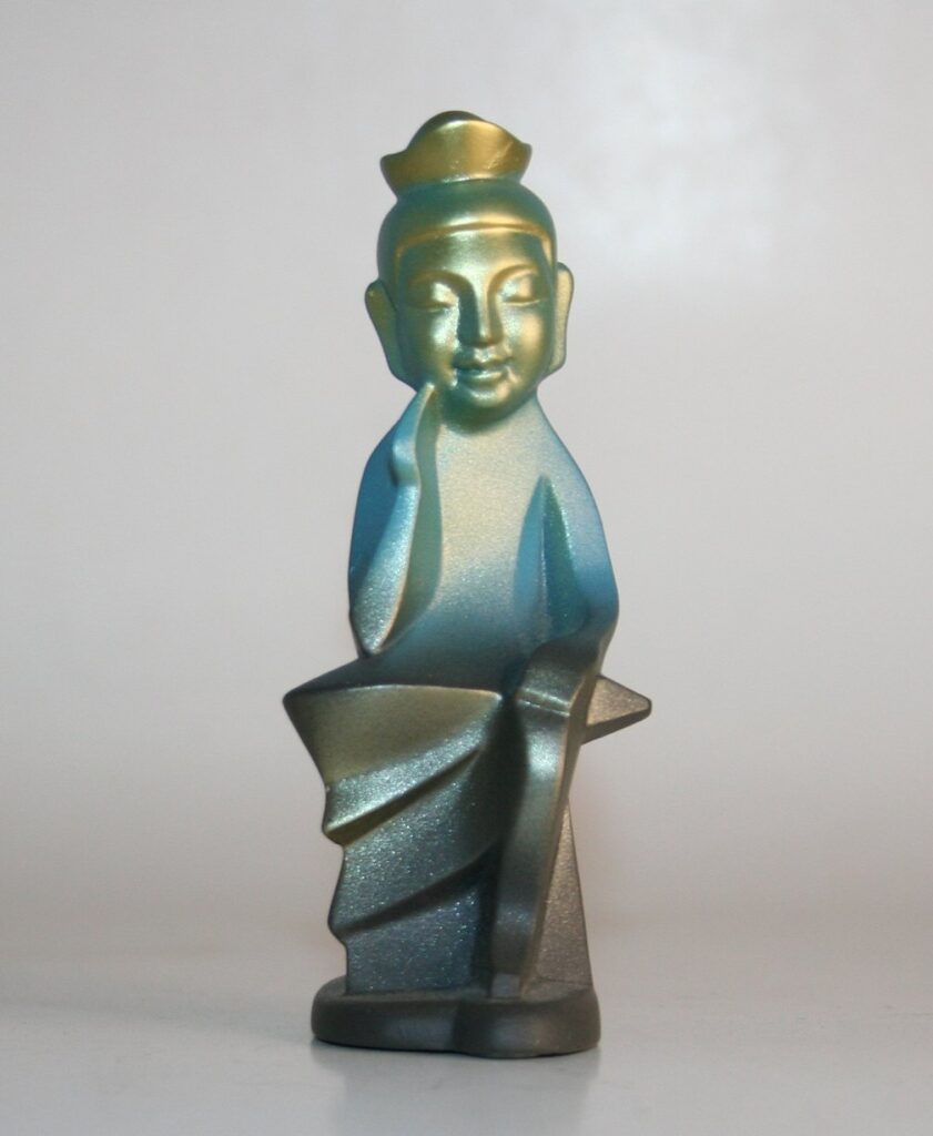 Mirock Toys Blue on Grey Medium Miroku